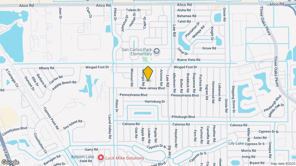 17432 Delaware Rd Map and Location Details