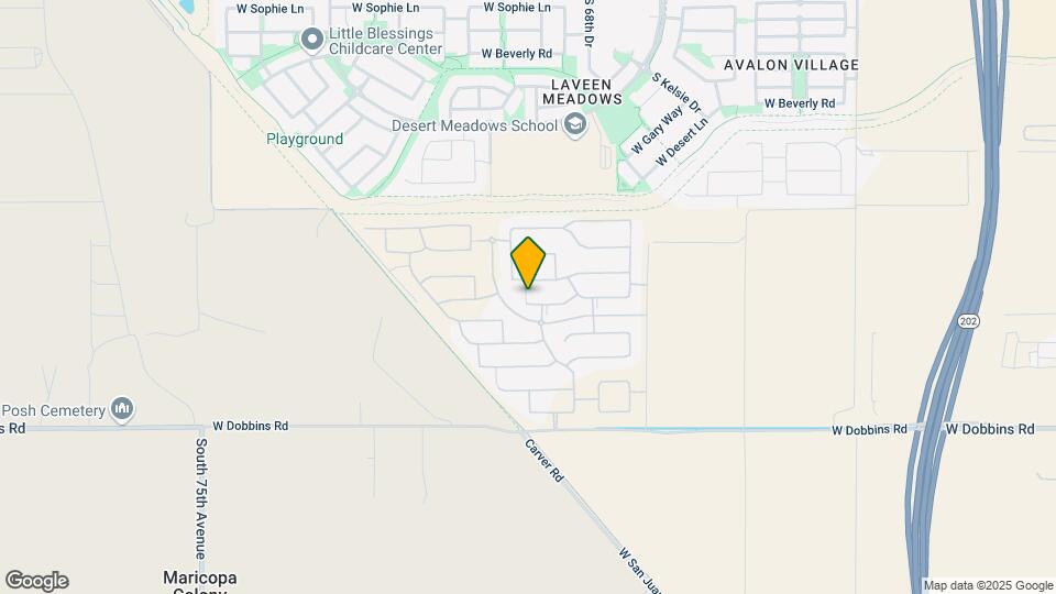 8634 S 69th Dr Map and Location Details