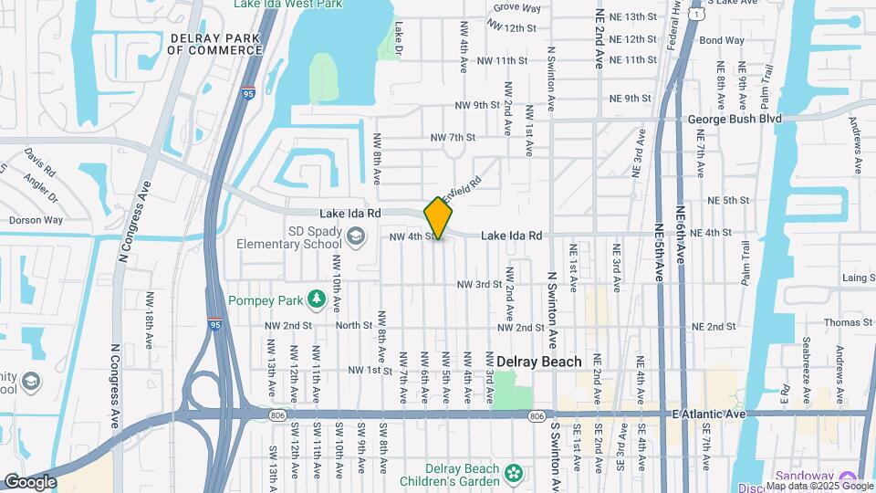 342 NW 5th Ave Map and Location Details