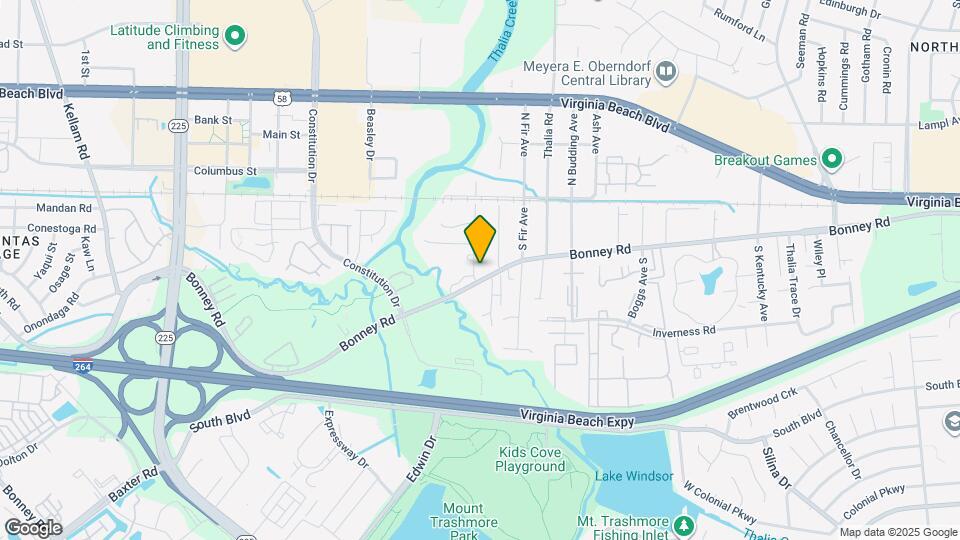 148 S Gum Ave Map and Location Details