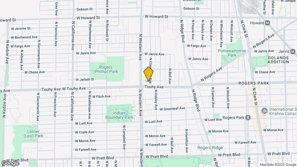 2340 W Touhy Ave, Unit 46-3F Map and Location Details