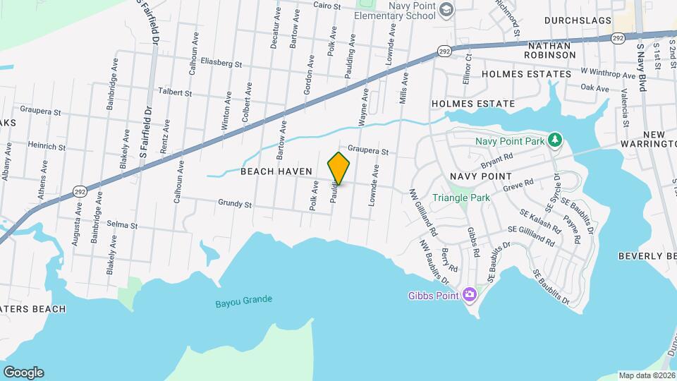 512 Paulding Ave Map and Location Details