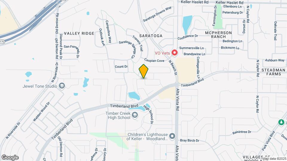 3400 Elm Grove Dr Map and Location Details