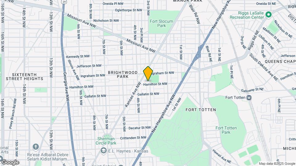 301 Hamilton St NW Map and Location Details