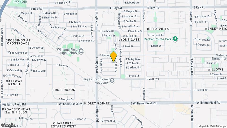 3339 E Tulsa St Map and Location Details