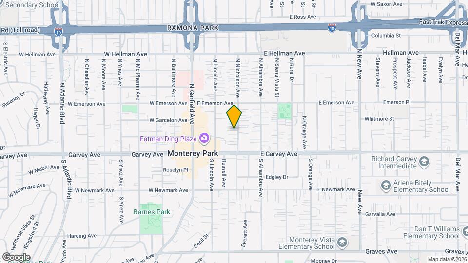 209 N Nicholson Ave Map and Location Details