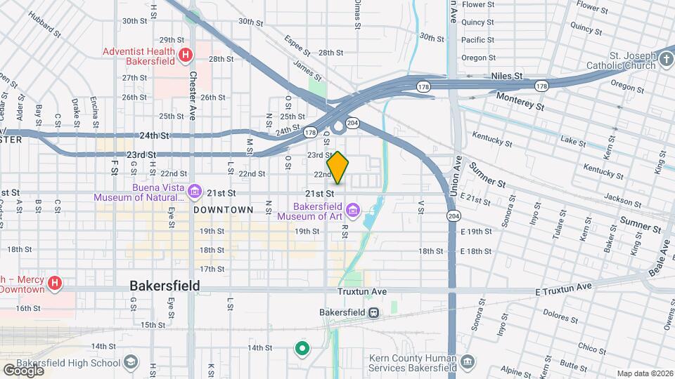 708 21st St Map and Location Details