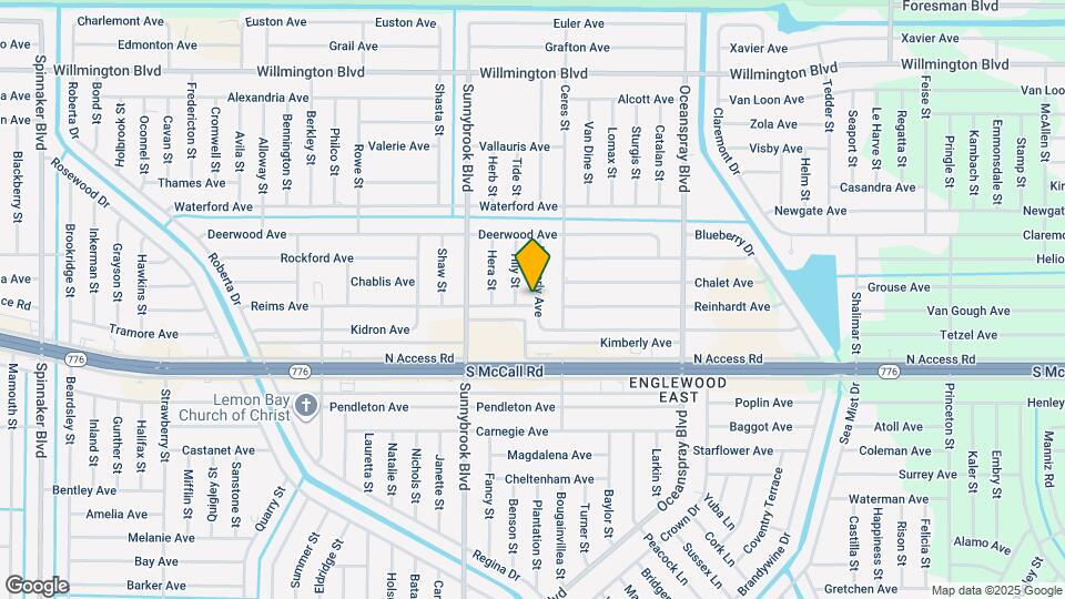 11090 Reims Ave Mapa y Detalles de la Ubicación