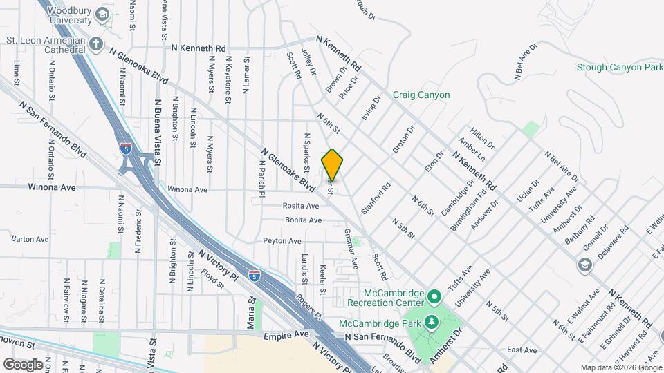 2338 Keeler St Map and Location Details