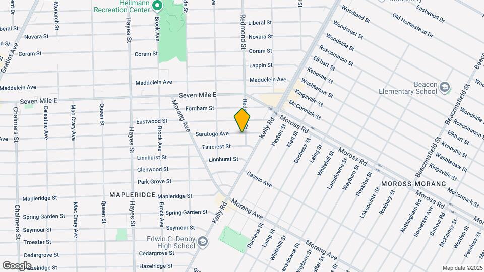 15910 Saratoga Ave Map and Location Details