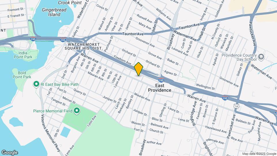 256 Warren Ave Mapa y Detalles de la Ubicación