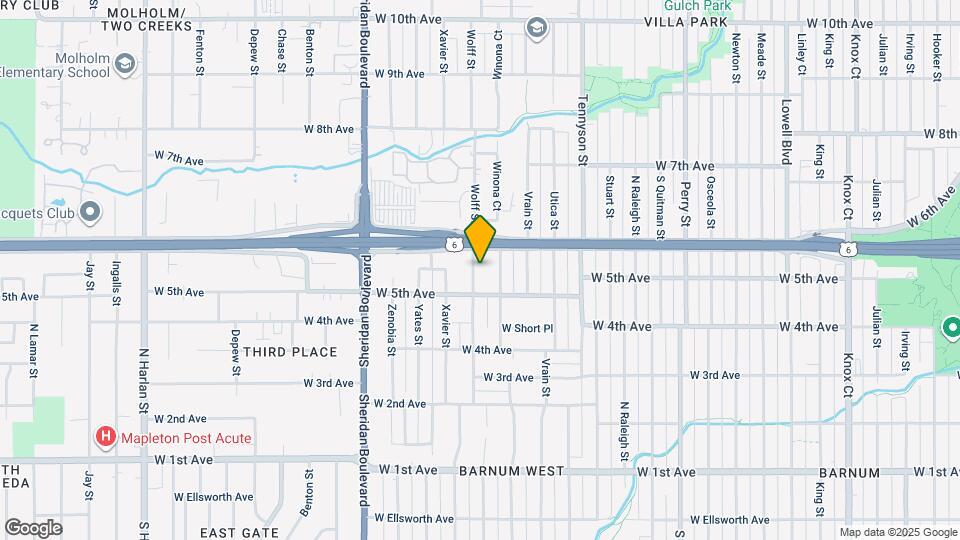 556 Wolff St Map and Location Details