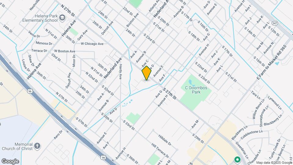 545 S 28th St, Unit B Map and Location Details