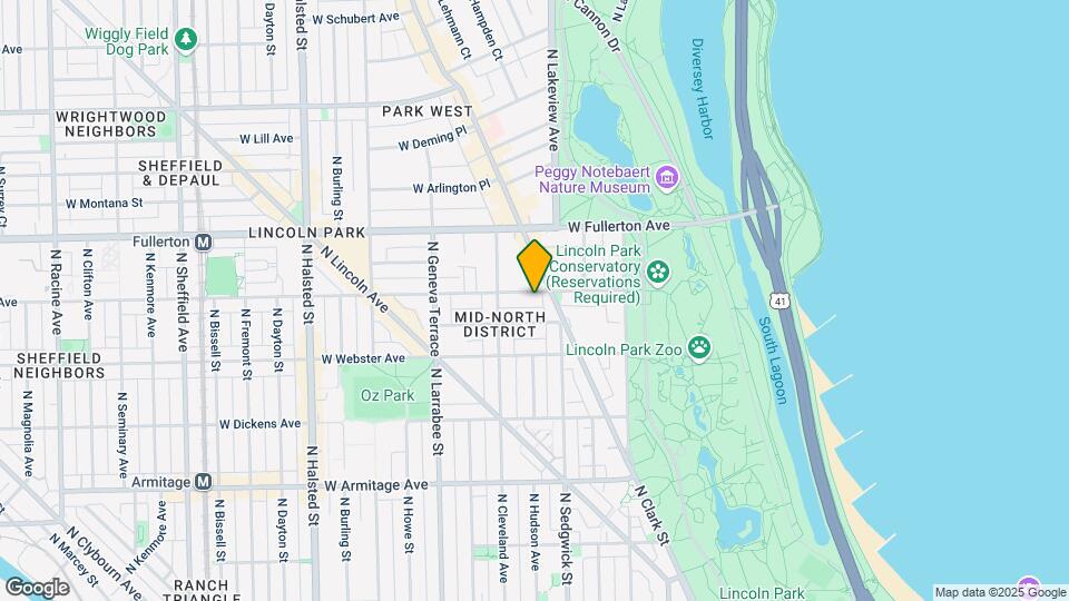 423 W Belden Ave, Unit M06B Mapa y Detalles de la Ubicación