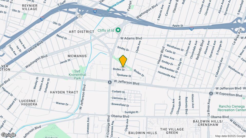 2930 Spaulding Ave Map and Location Details