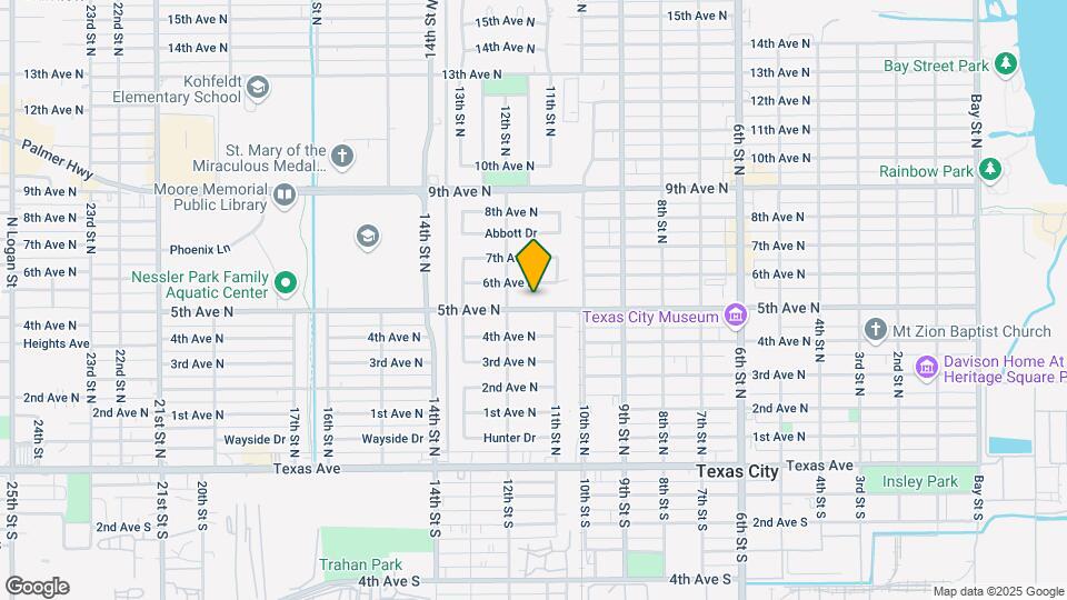 1118 5th Ave N Map and Location Details