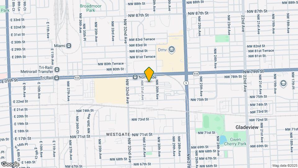 3051 NW 77th St Map and Location Details