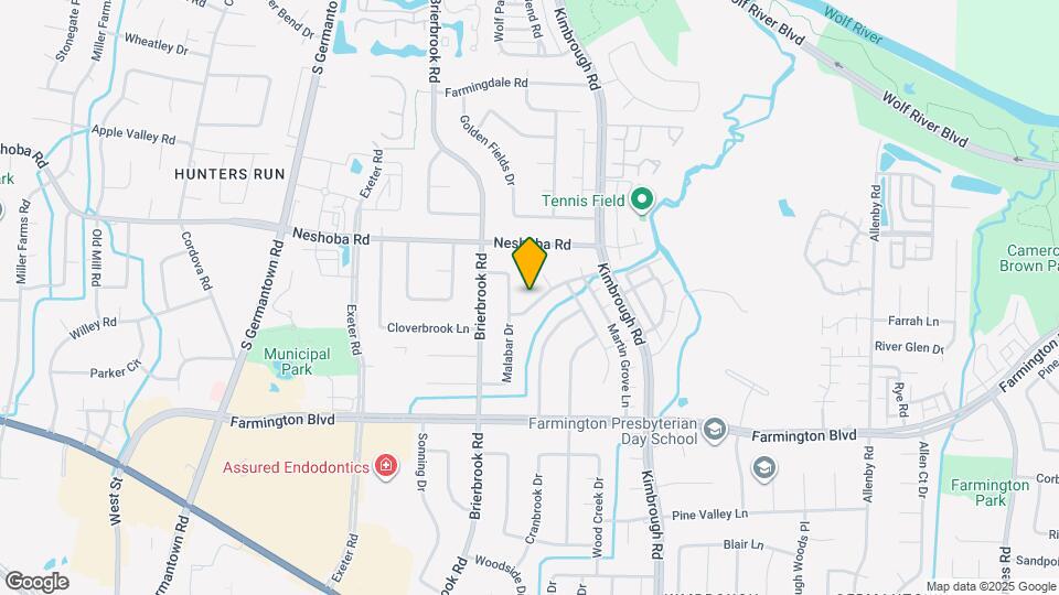 1833 Greensprings Ln Map and Location Details