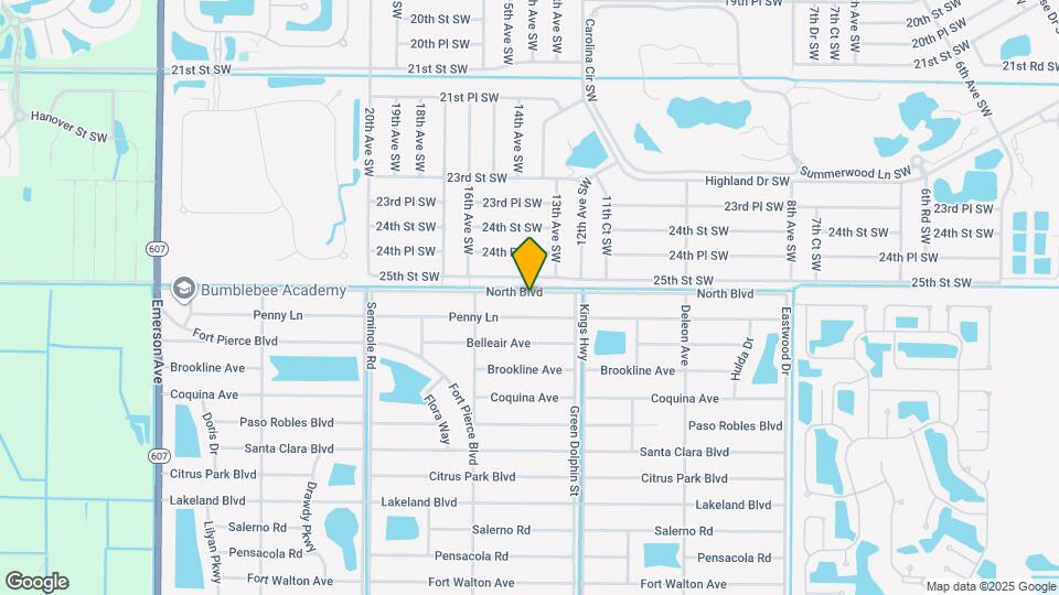 7501 North Blvd Map and Location Details