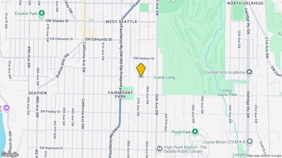 5202 37th Ave SW Map and Location Details