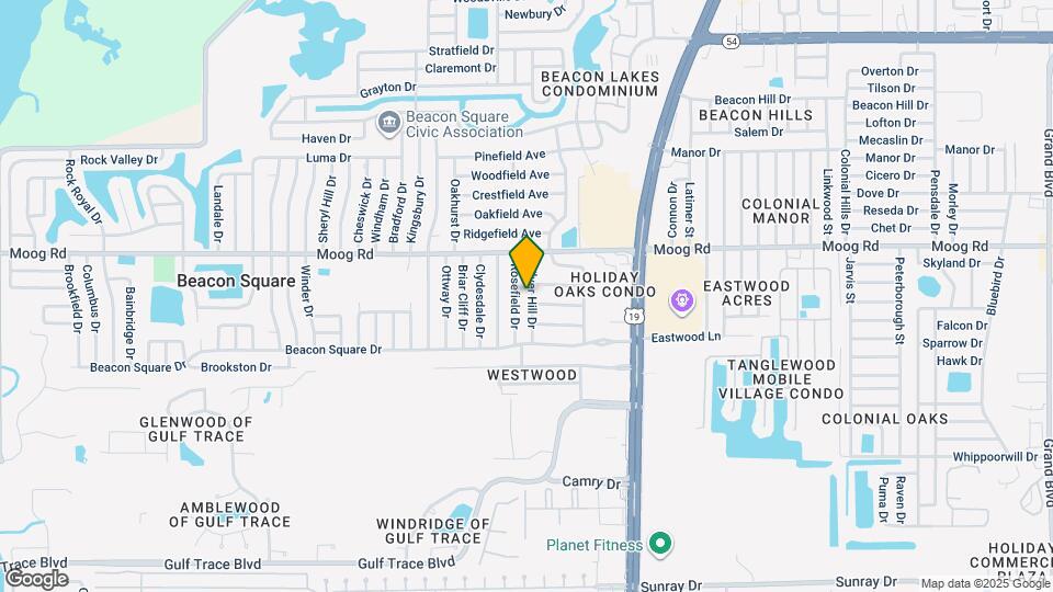 3349 Silver Hill Dr Map and Location Details