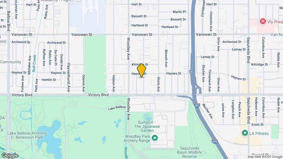 6461 Gaviota Ave Map and Location Details