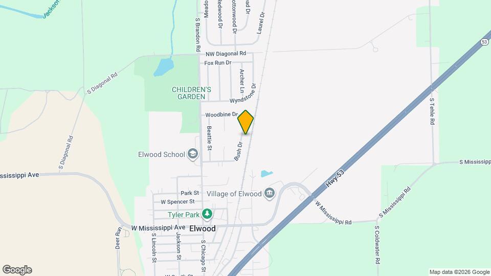 132 Bush Dr Map and Location Details