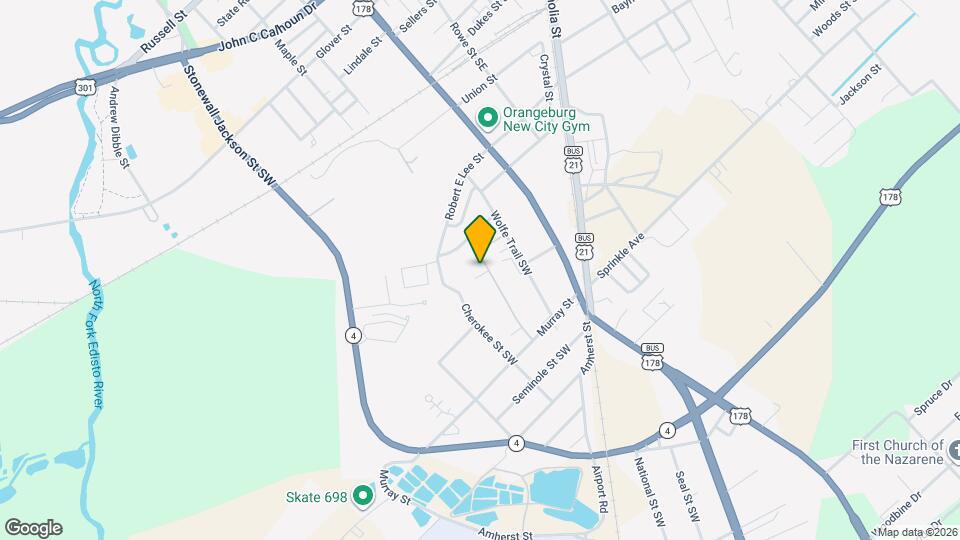 1202 Douglas MacArthur St, Unit Sampson Place Apartments Map and Location Details