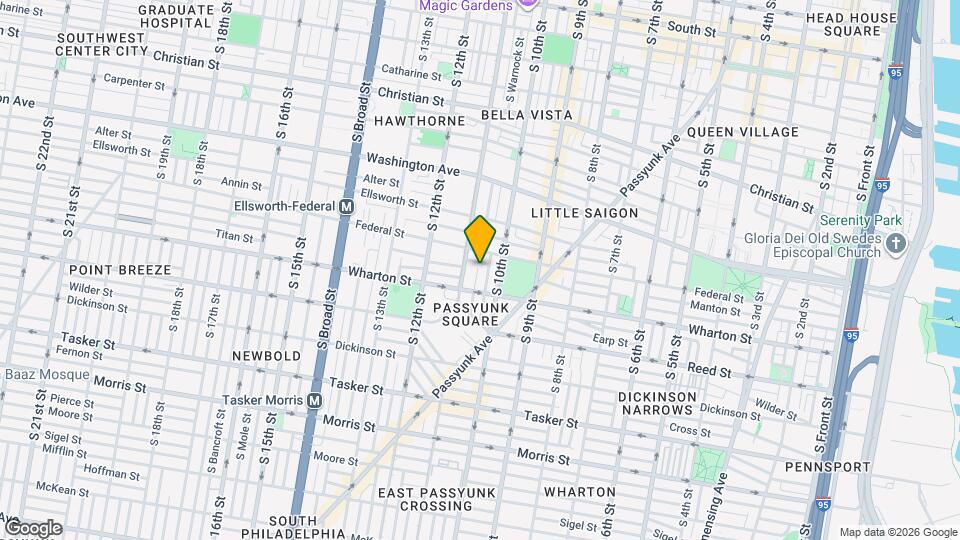 1221 S Warnock St Map and Location Details