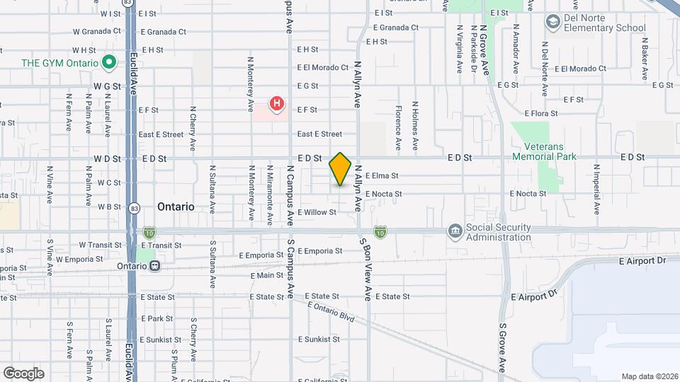 813 E Nocta St Map and Location Details