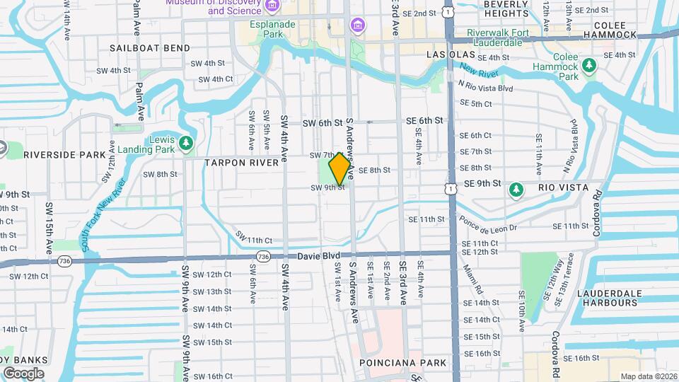 16 SW 9th St, Unit 202 Map and Location Details
