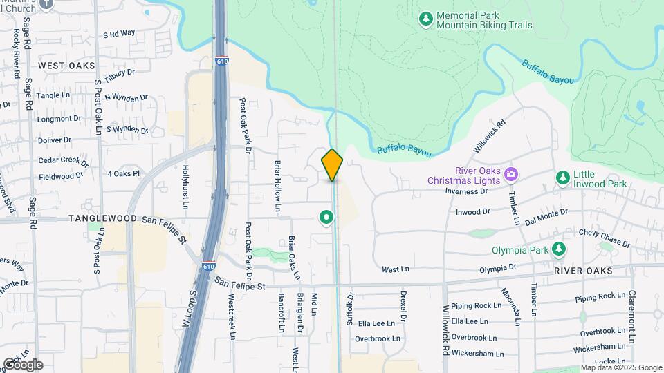 21 E Briar Hollow Ln Map and Location Details