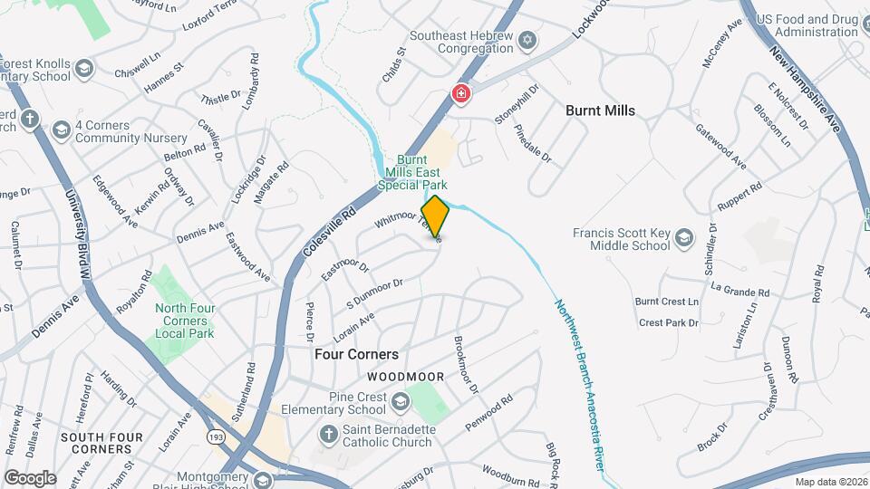 130 Eastmoor Dr Mapa y Detalles de la Ubicación