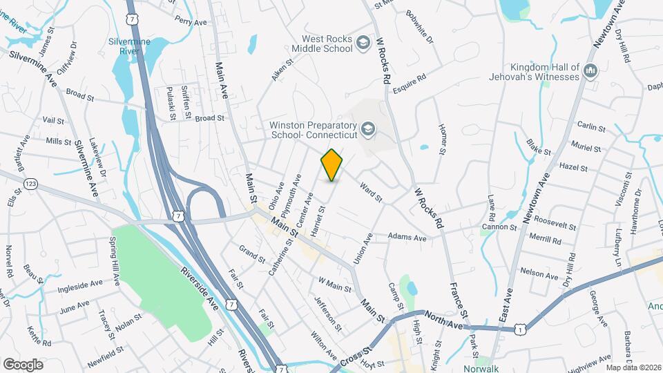 31 Harriet St Map and Location Details