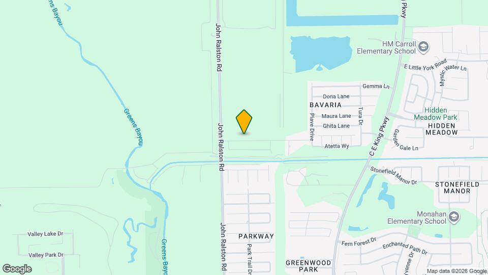 11955 Pia Drive Map and Location Details