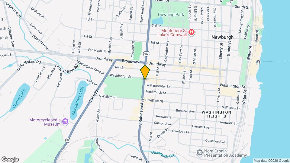 45 S Robinson Ave Map and Location Details