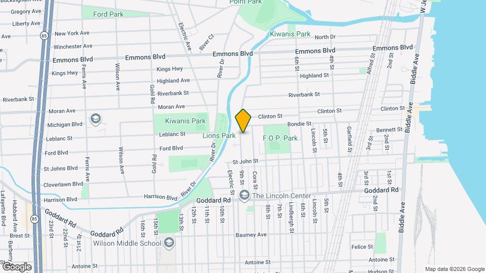 649 9th St Map and Location Details