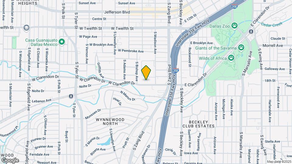 319 W Clarendon Dr Map and Location Details