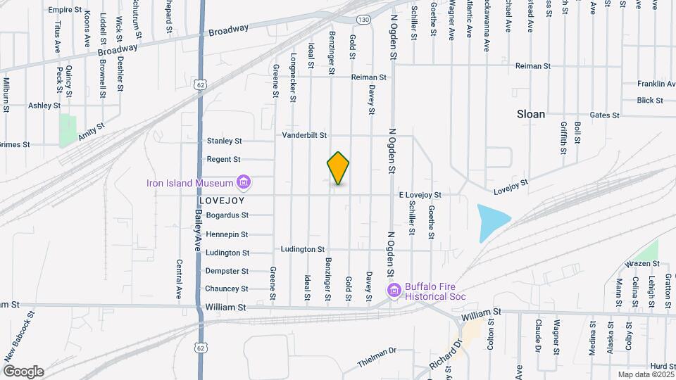 1146 E Lovejoy St Map and Location Details