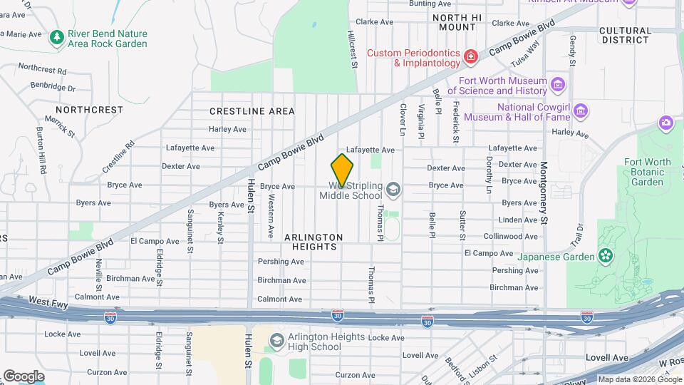 2105 Tremont Ave Map and Location Details