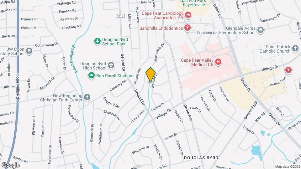 1672 Wellons Dr Map and Location Details