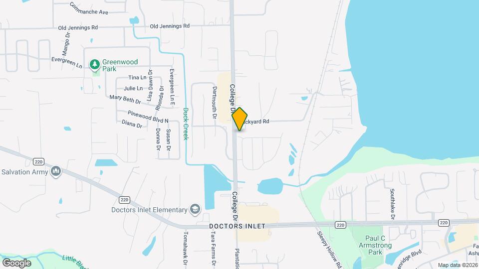 1804 Northglen Cir Map and Location Details