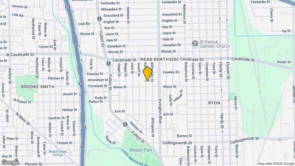4406 Edison St Map and Location Details