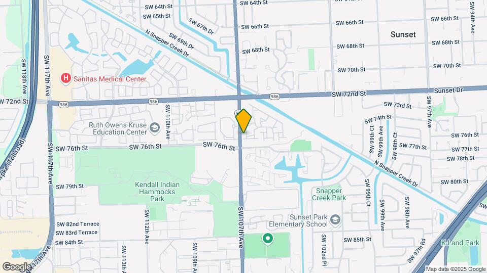 7436 SW 106th Pl Map and Location Details