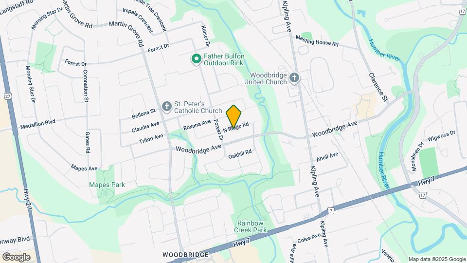 93 N Ridge Rd Map and Location Details