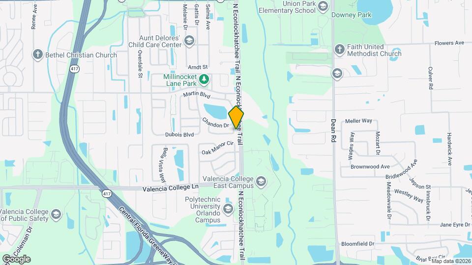9560 Brackin St Map and Location Details