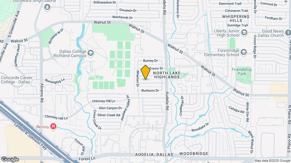 9719 Amberley Dr Map and Location Details
