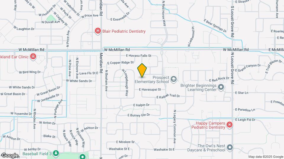 4391 N Magical Crk Ave Map and Location Details