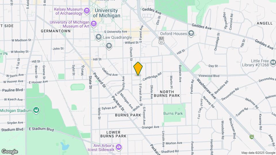 1010 S Forest Ave Mapa y Detalles de la Ubicación