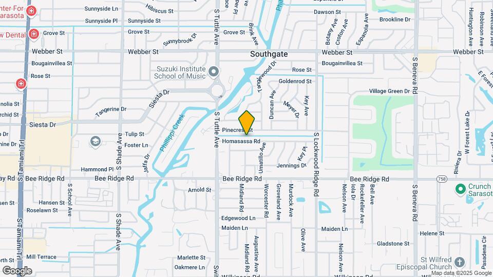 2903 Homasassa Rd Map and Location Details